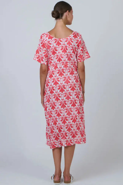 ROUND NECK COTTON DRESS - P150 DRESS