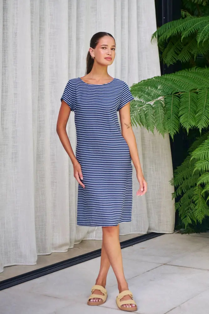 ROUND NECK DRESS - NAM73 DRESS