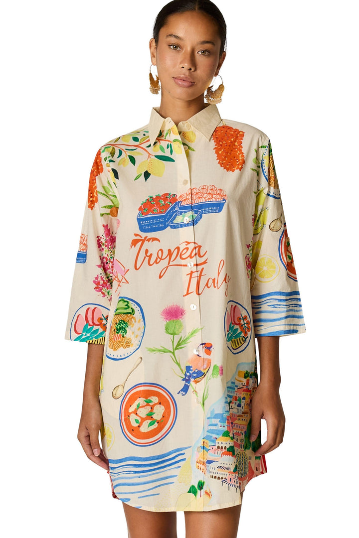 RUBY YAYA DRESS TROPEA SHIRTMAKER
