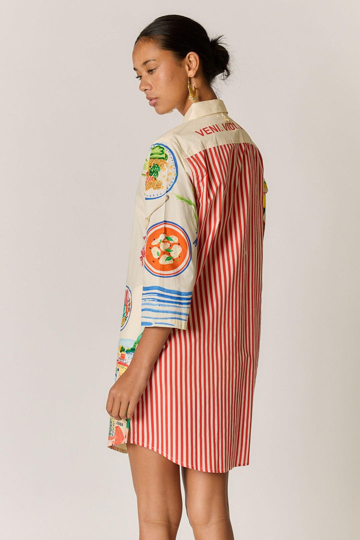 RUBY YAYA DRESS TROPEA SHIRTMAKER
