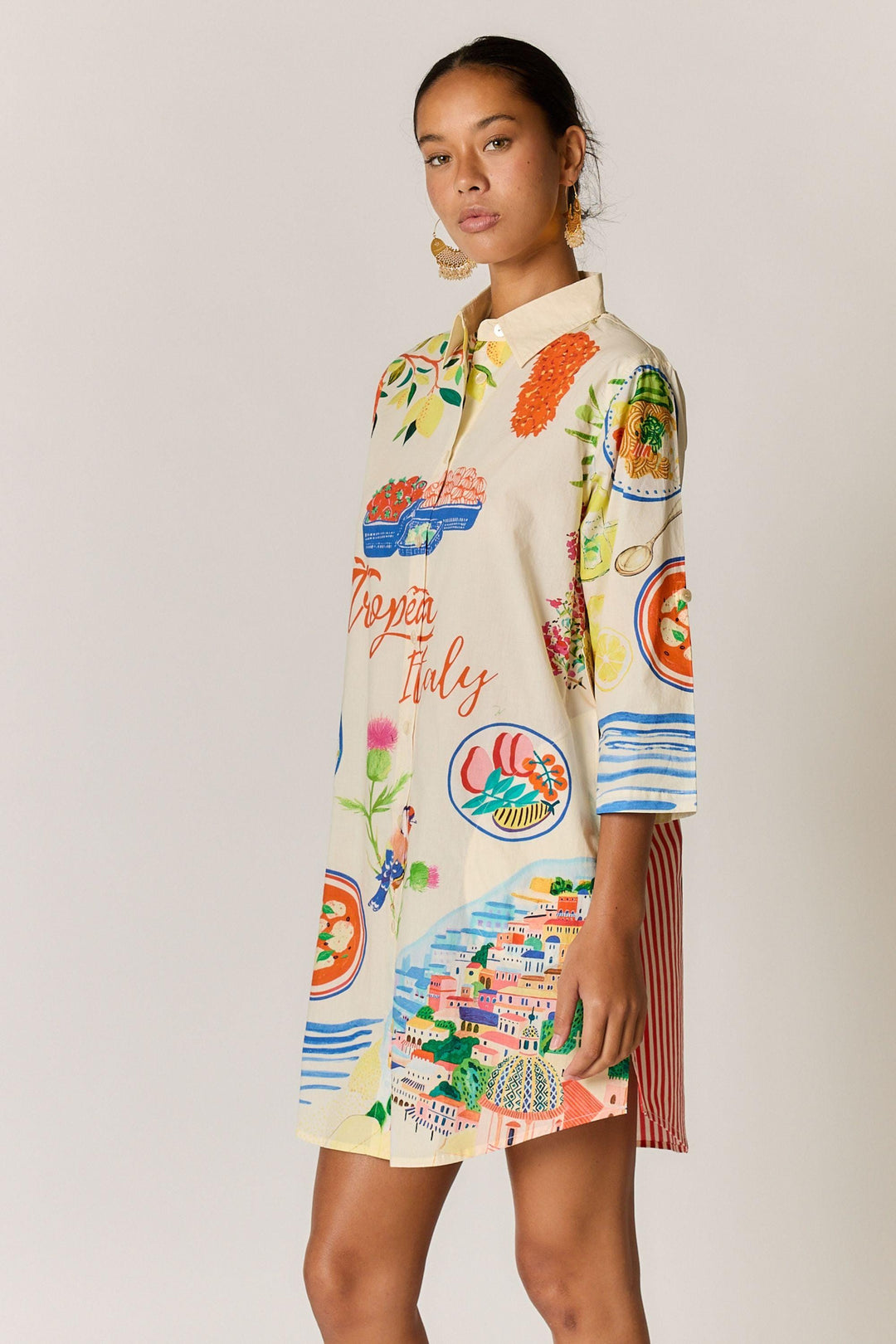 RUBY YAYA DRESS TROPEA SHIRTMAKER