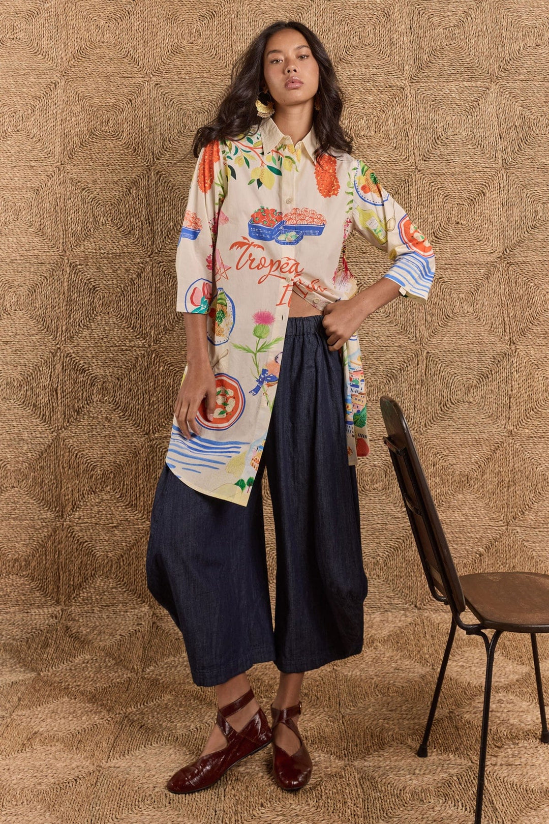 RUBY YAYA DRESS TROPEA SHIRTMAKER