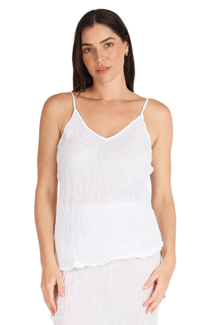 RUBY YAYA SLIP XS / WHITE KALME CAMI