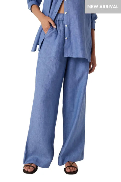 SAIL LINEN PANT - CSS25380 PANTS