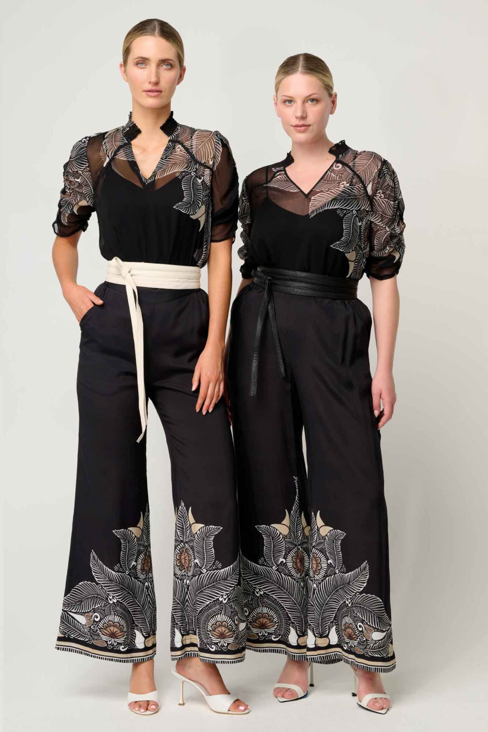 SAMIRA VISCOSE CHIFFON TOP - OW22022 TOP