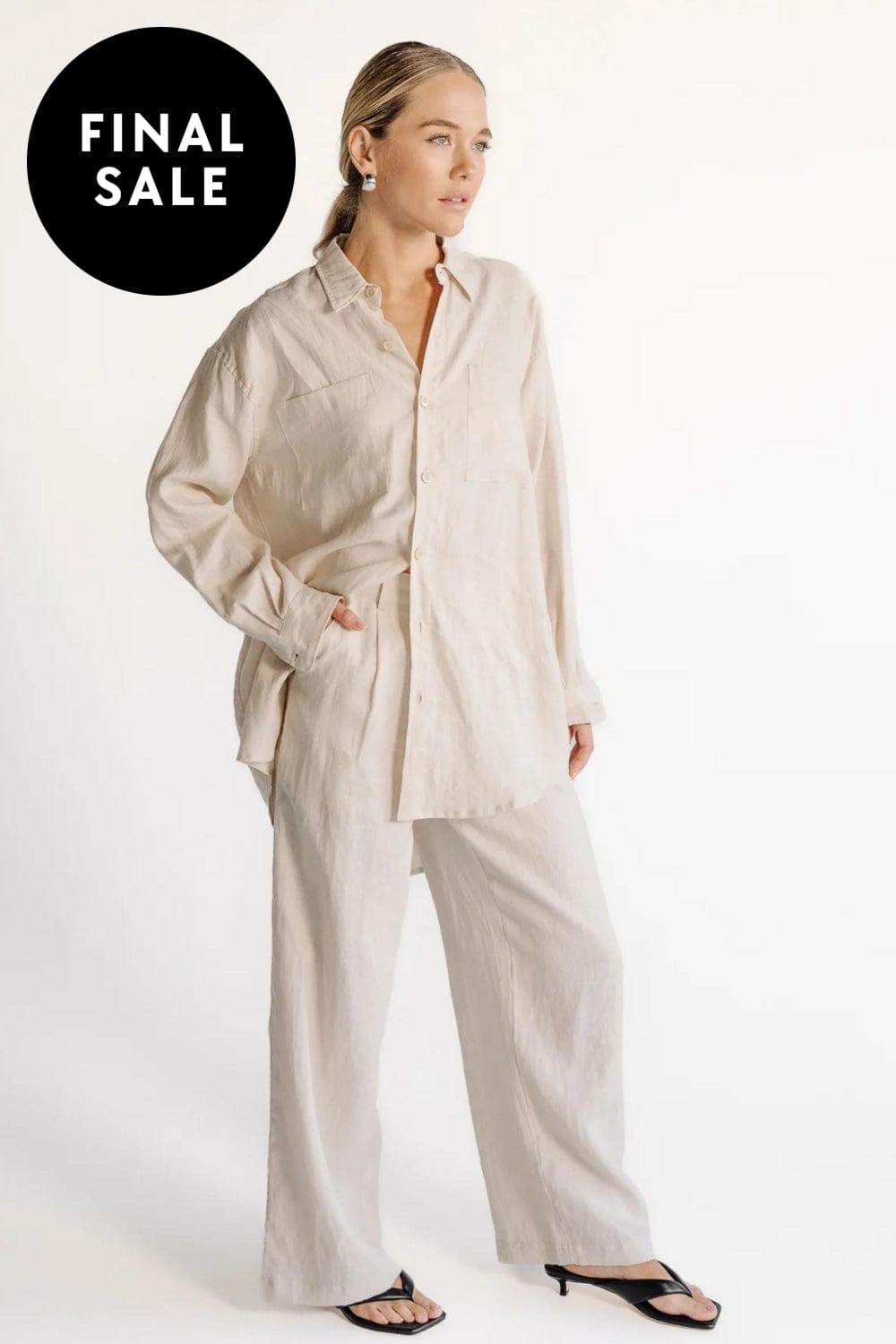 SARA FOX DRESS TERRE SHIRT DRESS - SF-HS-DR004