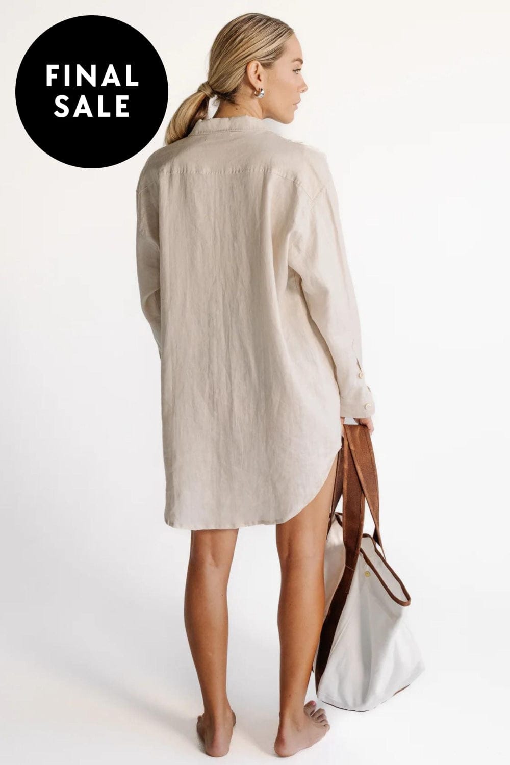 SARA FOX DRESS TERRE SHIRT DRESS - SF-HS-DR004