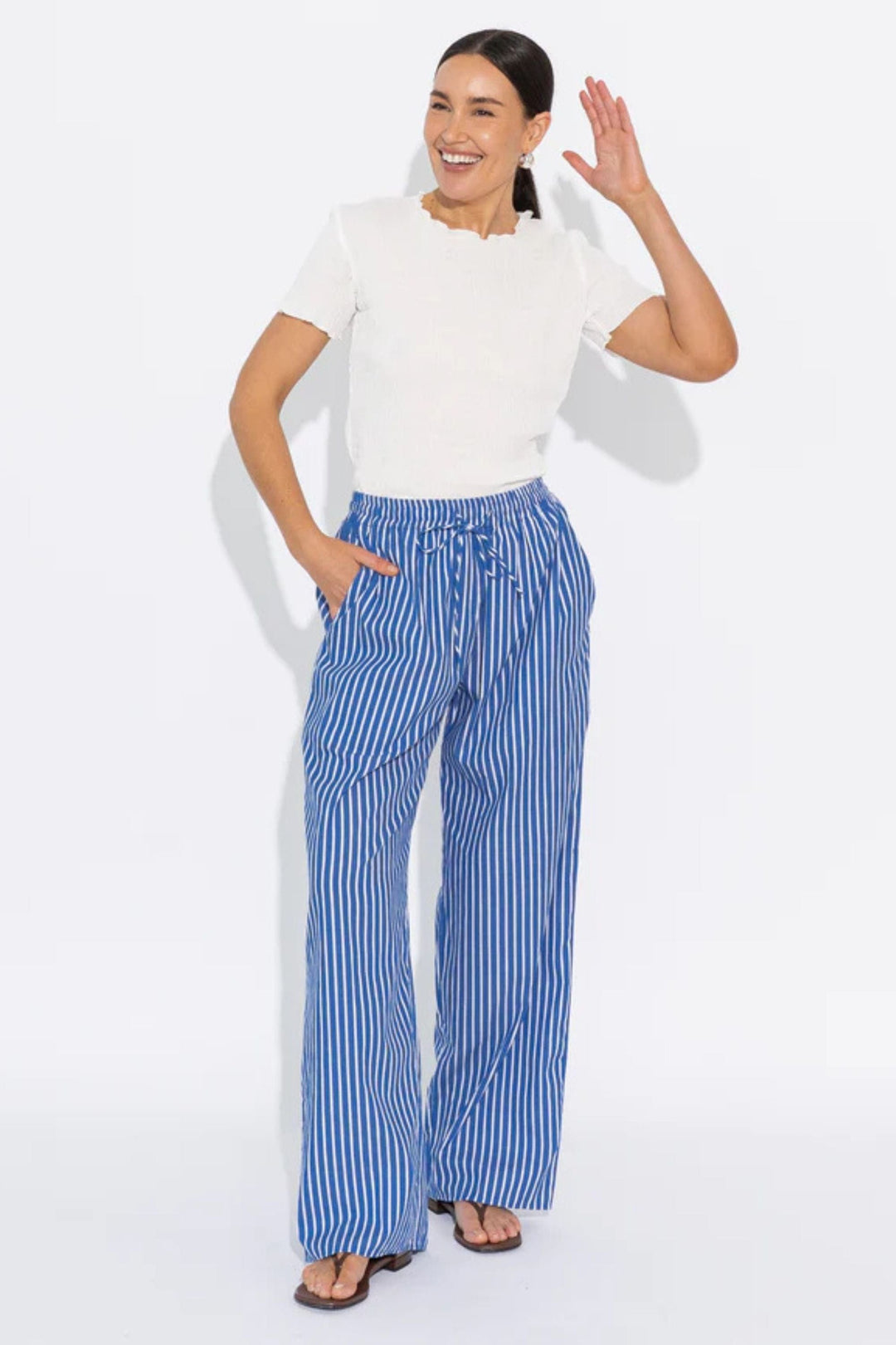 SARA FOX PANTS CEREULAN PANT - SF-A26-PA005