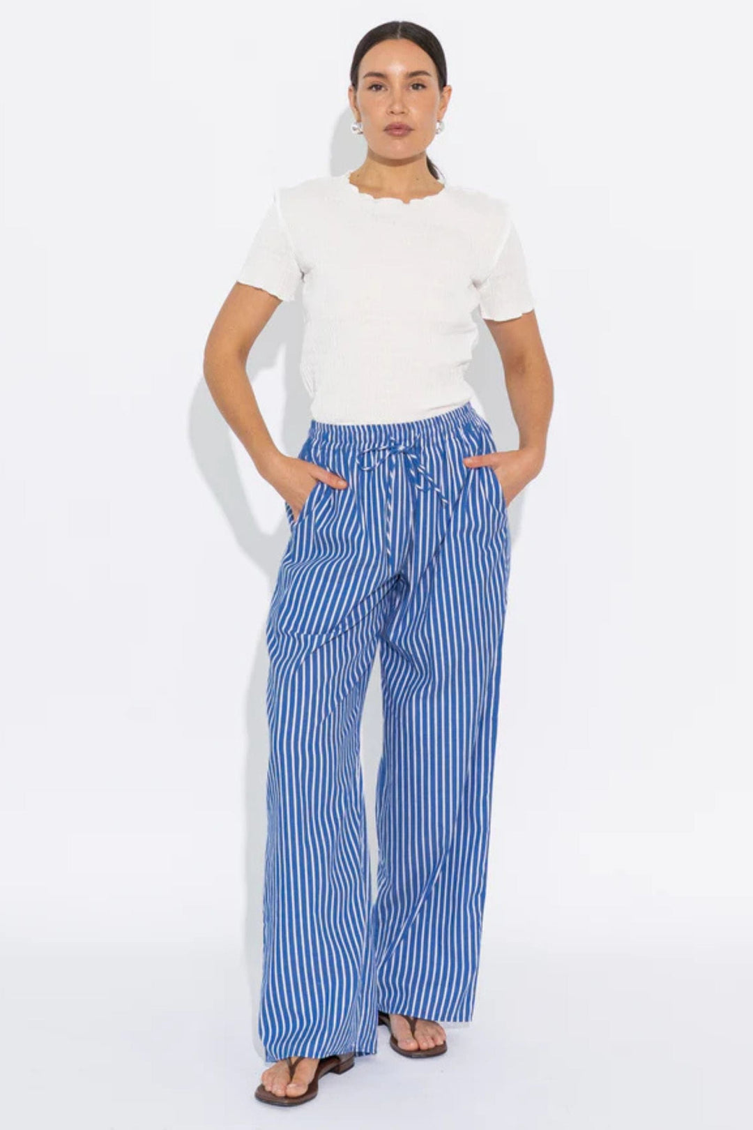 SARA FOX PANTS CEREULAN PANT - SF-A26-PA005