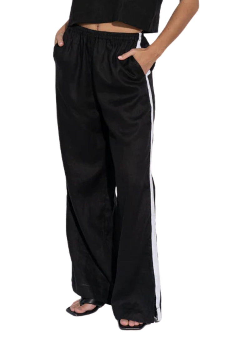SARA FOX PANTS XS / BLACK LAILA PANT - SF-H25-PA002