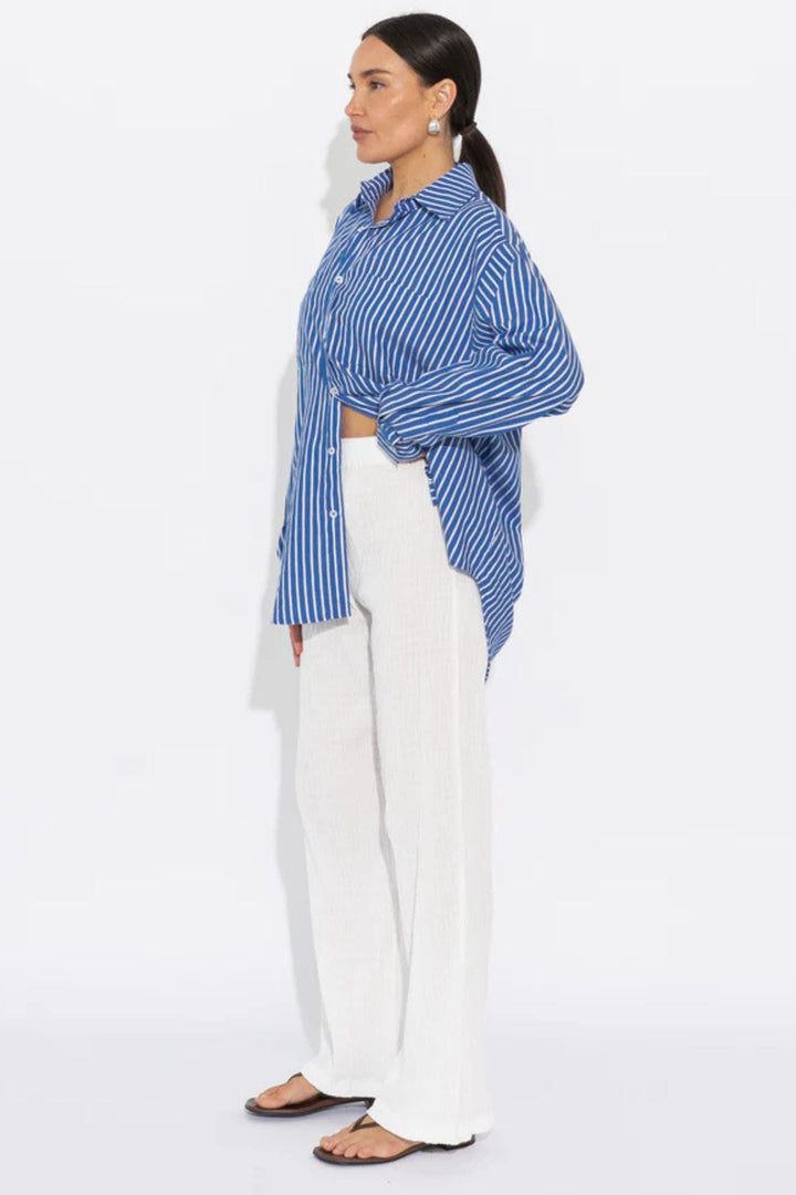SARA FOX SHIRT CLASSIC BOYFRIEND SHIRT - SF-A26-TP013