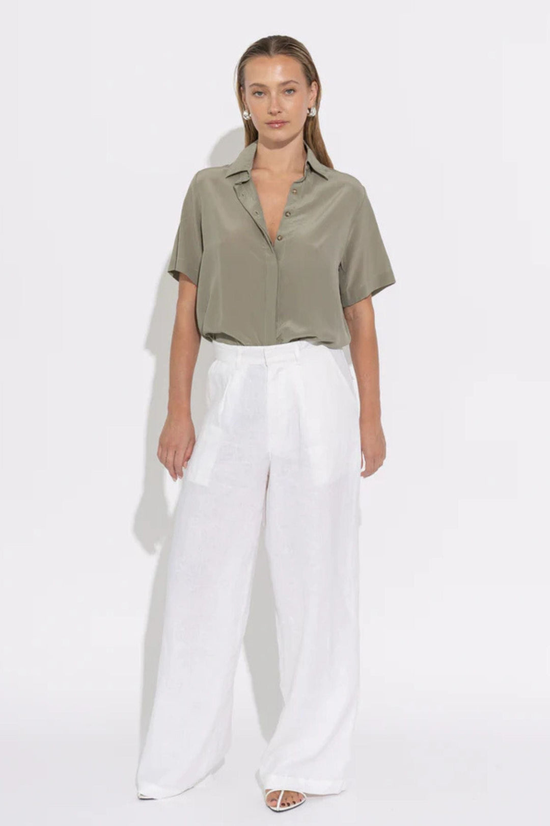 SARA FOX SHIRT PALOMA SHORT SLEEVE SHIRT - SF-R26-TP003