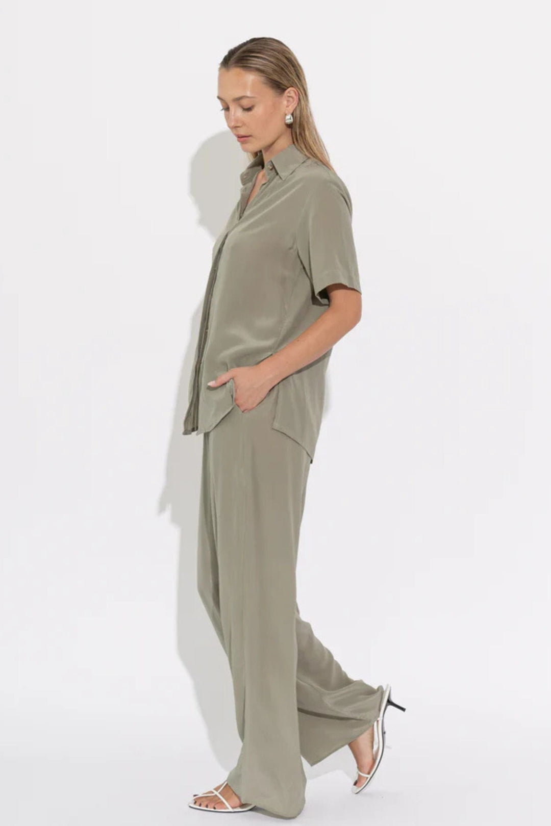 SARA FOX SHIRT PALOMA SHORT SLEEVE SHIRT - SF-R26-TP003