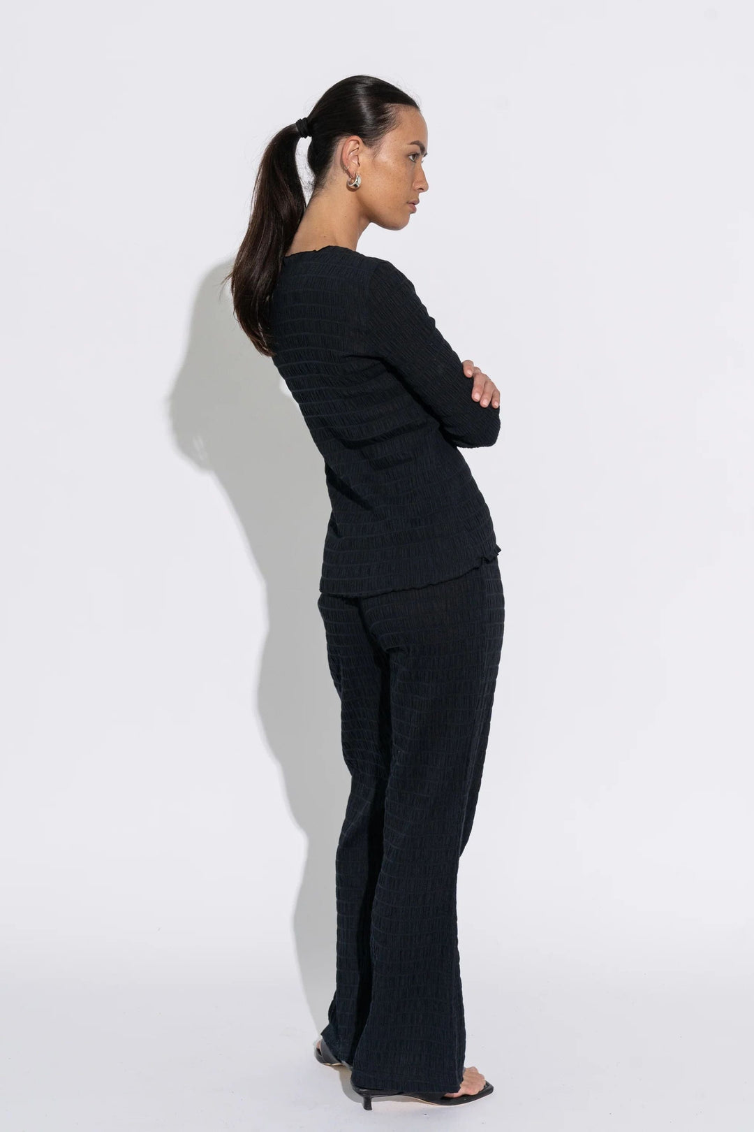 SARA FOX TOP SHIORI L/S TOP - W25-TP014