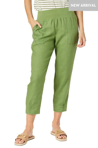 SARAH LINEN PANT - 19393GS PANTS