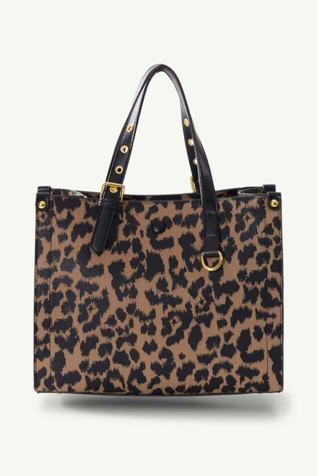 SASSYDUCK BAG ANIMAL LEOPARD TOTE - 8407