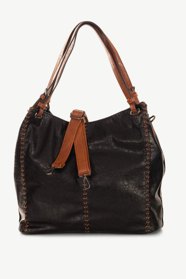 SASSYDUCK BAG BLACK MARGOT SHOULDER BAG - 5094