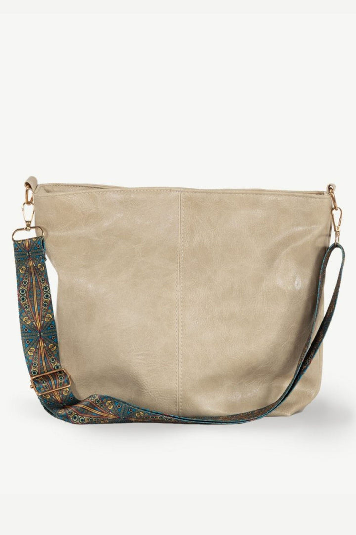 SASSYDUCK BAG CREAM VIOLET BAG - 8312