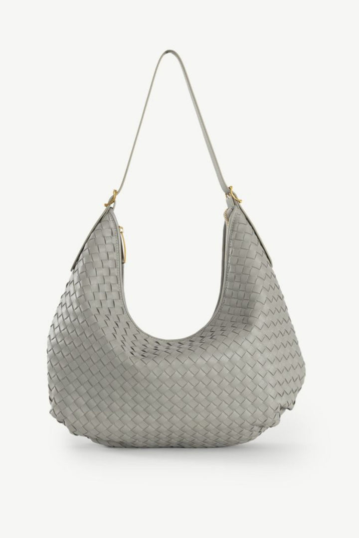 SASSYDUCK BAG DOVE-GREY TRIESTE WOVEN BAG - 8367