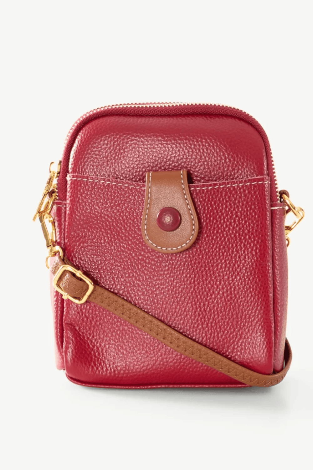 SASSYDUCK BAG GEORGIE LEATHER X BODY BAG - L22