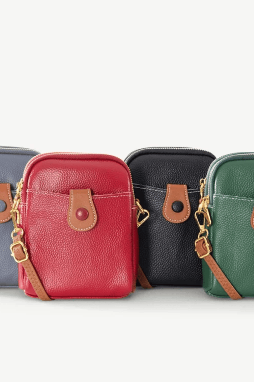 SASSYDUCK BAG GEORGIE LEATHER X BODY BAG - L22