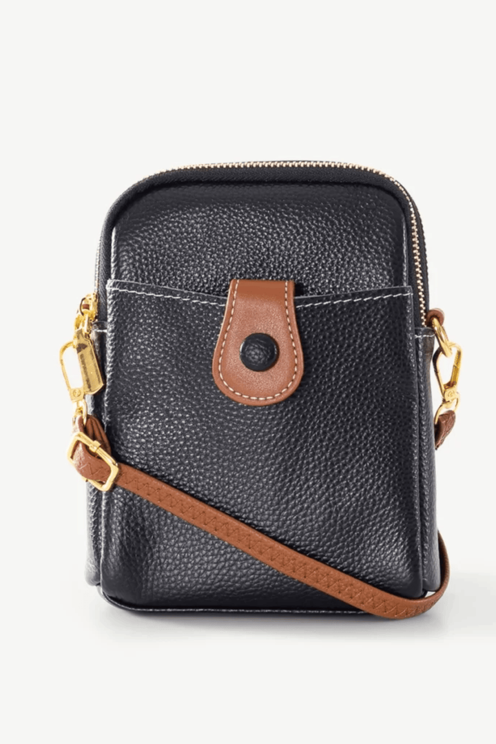 SASSYDUCK BAG GEORGIE LEATHER X BODY BAG - L22