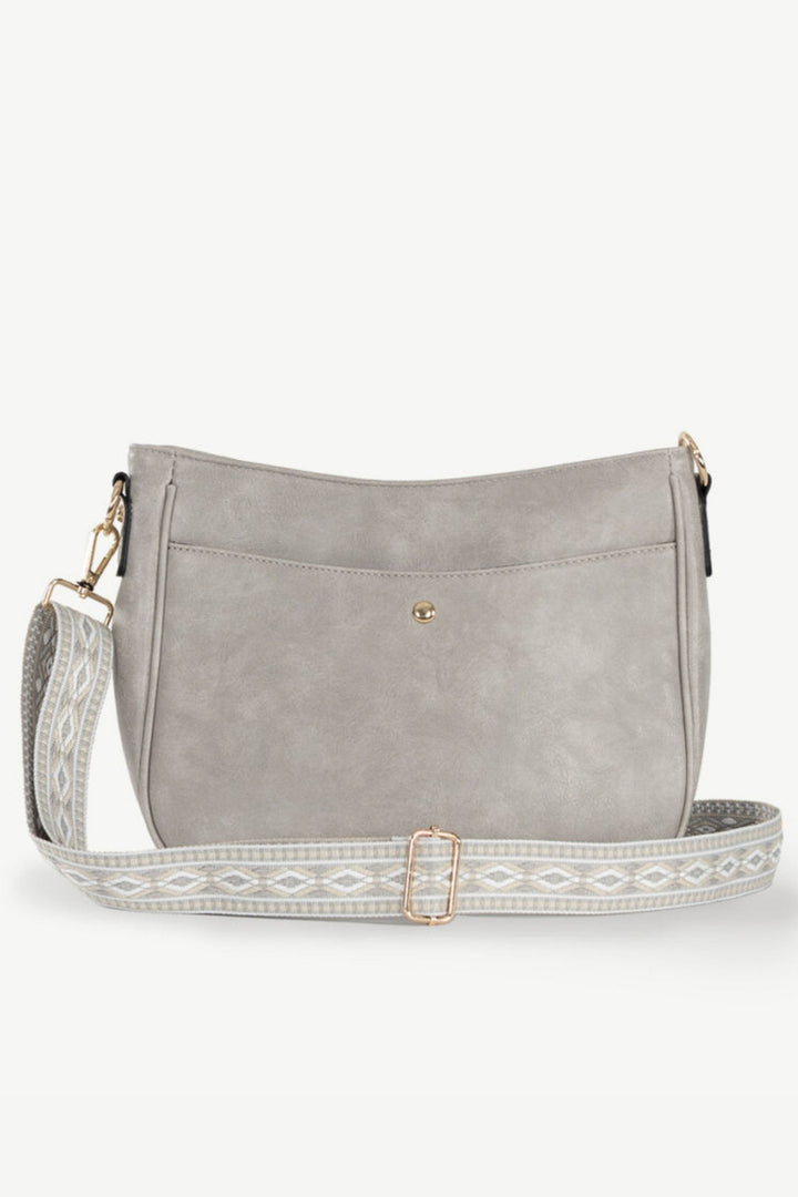 SASSYDUCK BAG GREY SONYA XBODY BAG - 8349