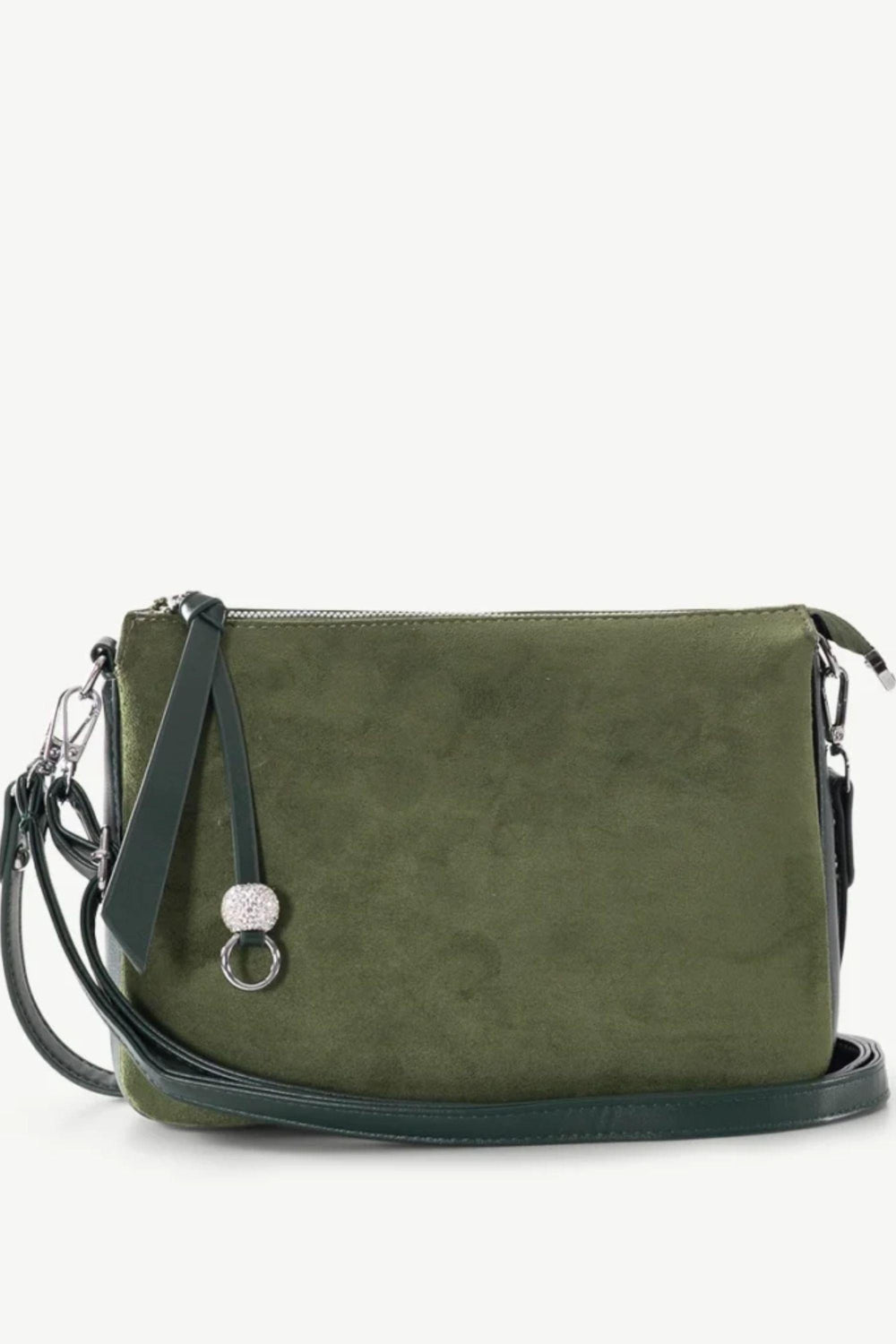 SASSYDUCK BAG OLIVE ZOE XBODY BAG - 8414