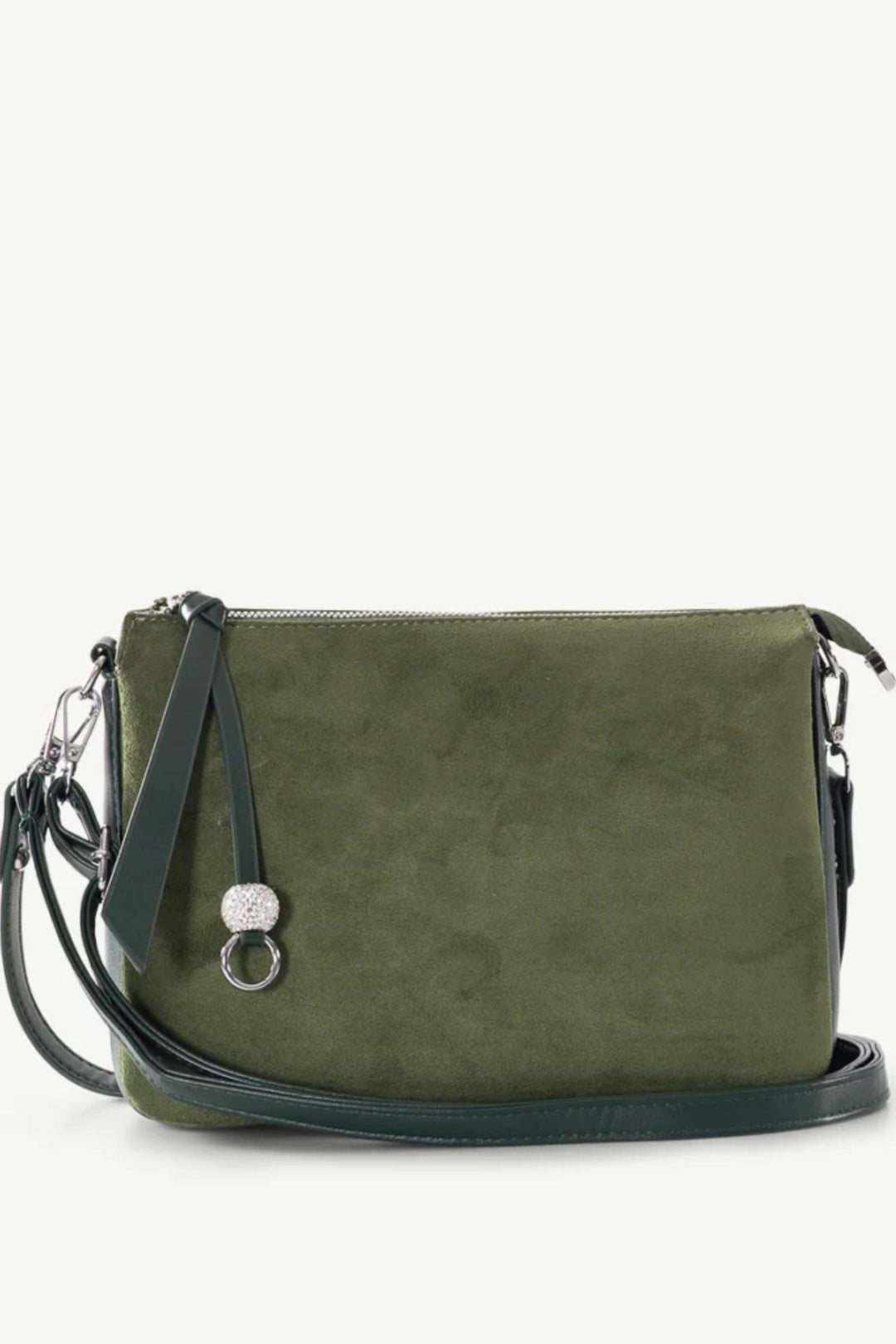 SASSYDUCK BAG OLIVE ZOE XBODY BAG - 8414