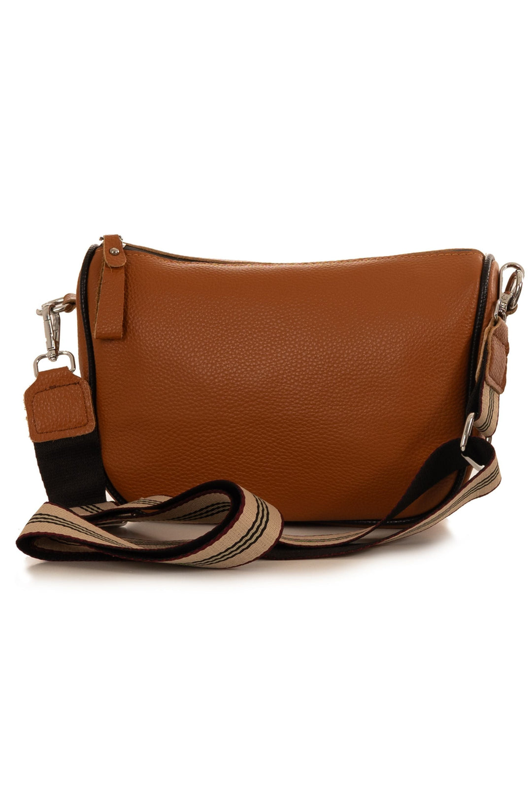 SASSYDUCK BAG TAN KEIRA LEATHER XBODY BAG - 8310