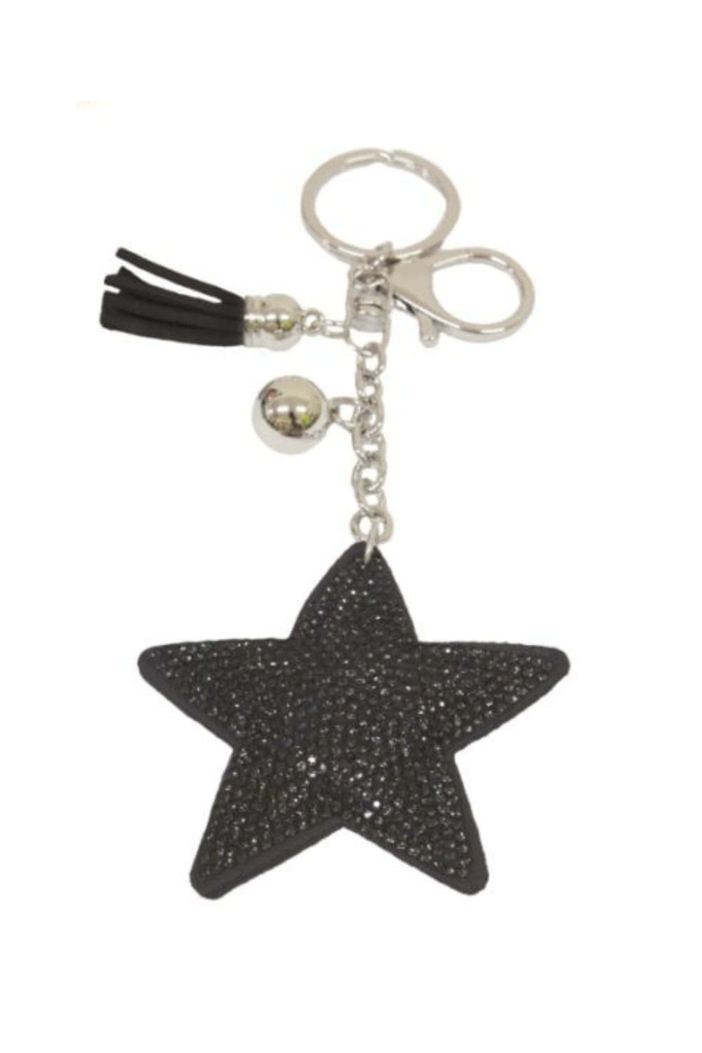 SASSYDUCK GIFTWARE BLACK CELESTIAL BAG CHARM - 6034