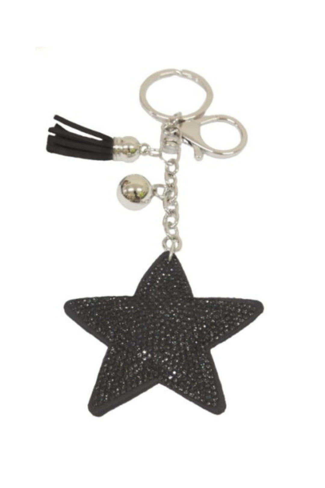 SASSYDUCK GIFTWARE BLACK CELESTIAL BAG CHARM - 6034