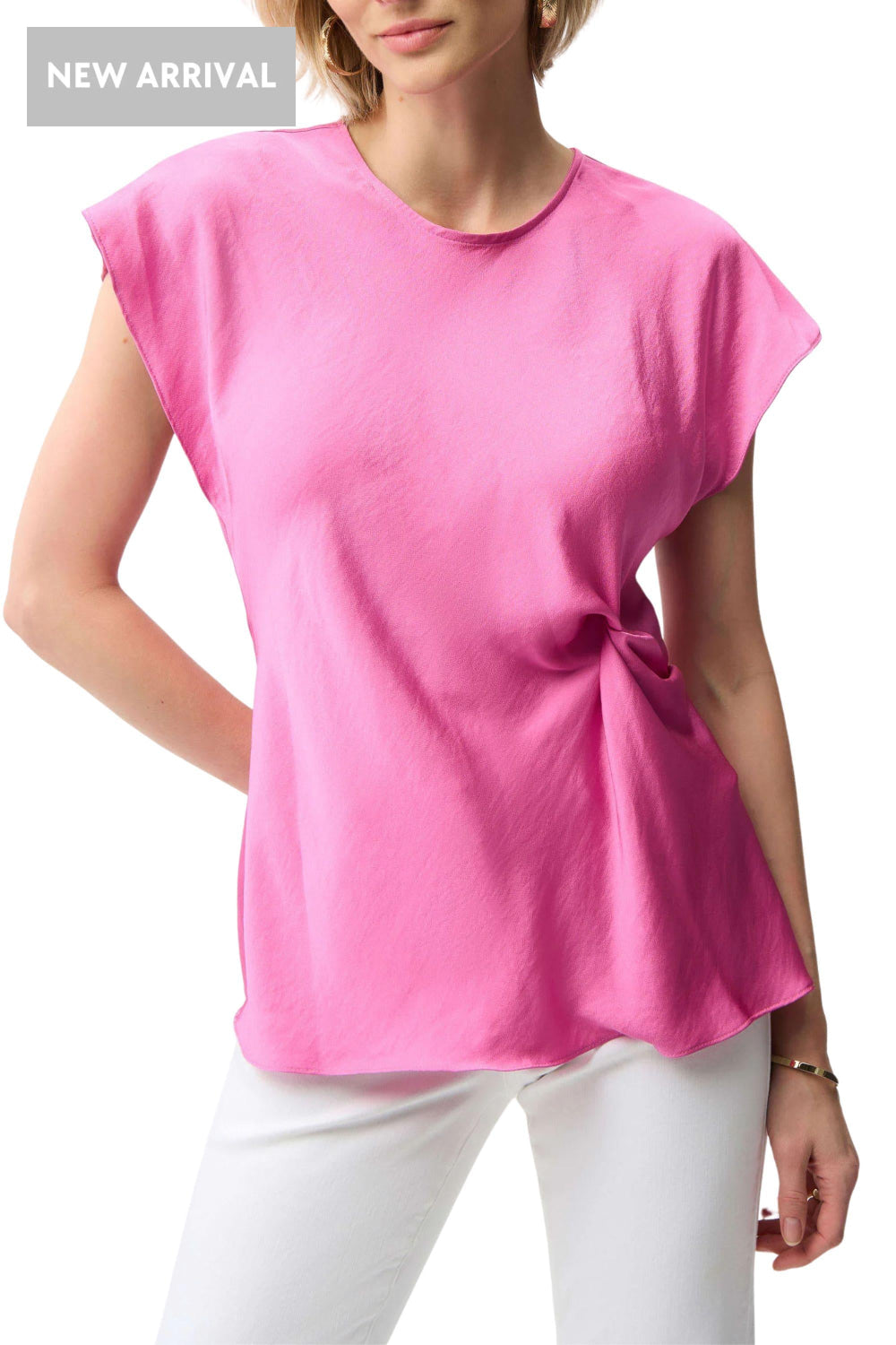 SATIN TWIST FRONT TOP - 261149JR TOP