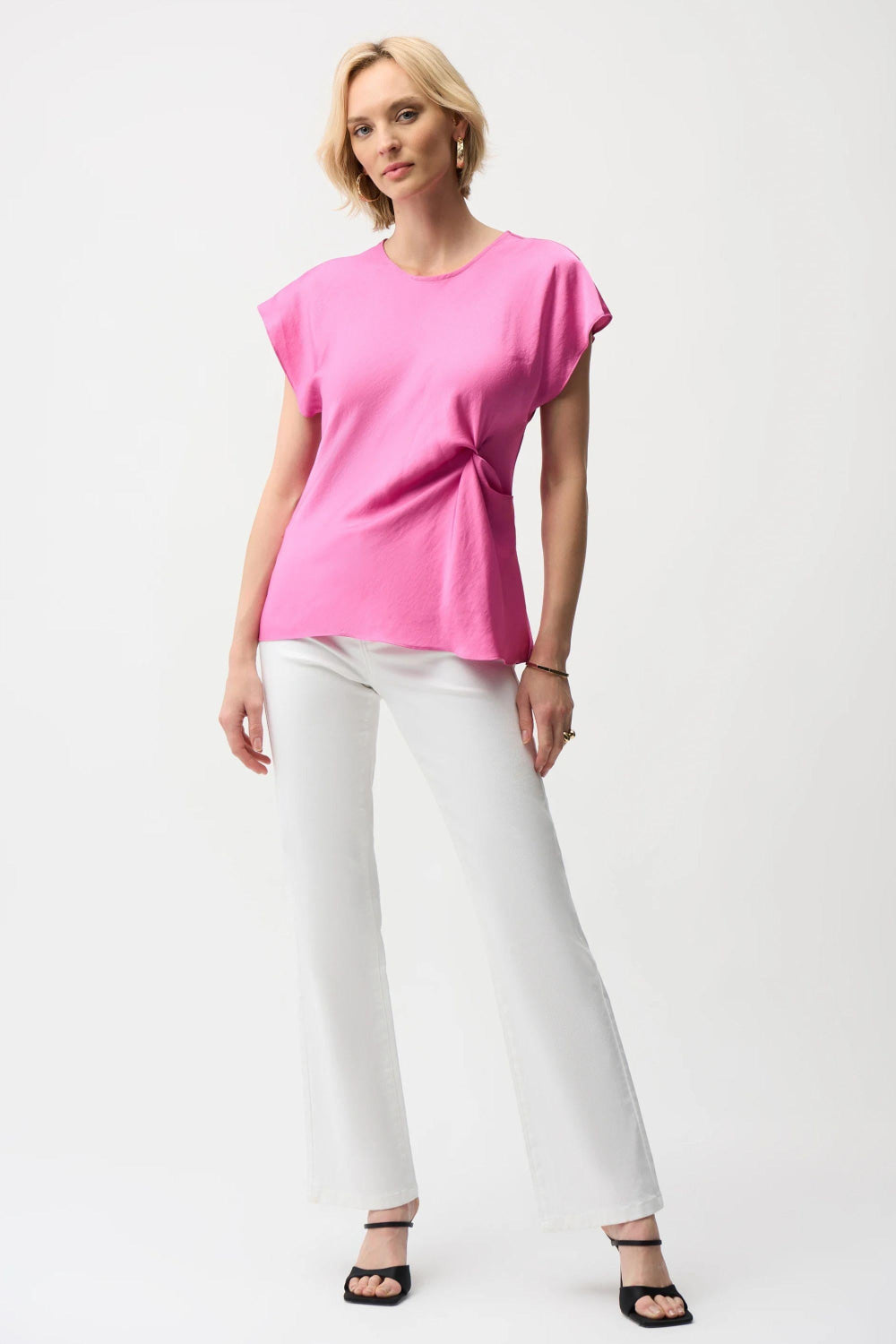 SATIN TWIST FRONT TOP - 261149JR TOP