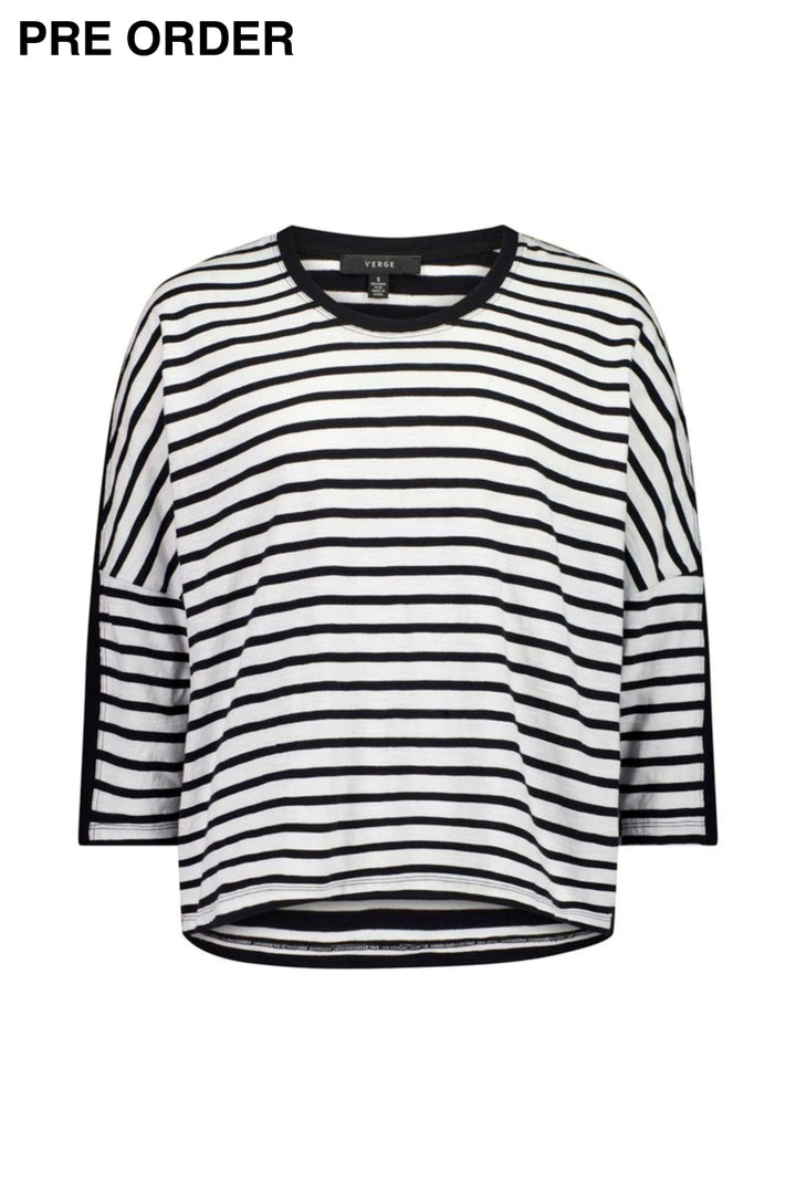 SCENIC TOP - 1348SF - XS / BLACK-WHITE - TOP