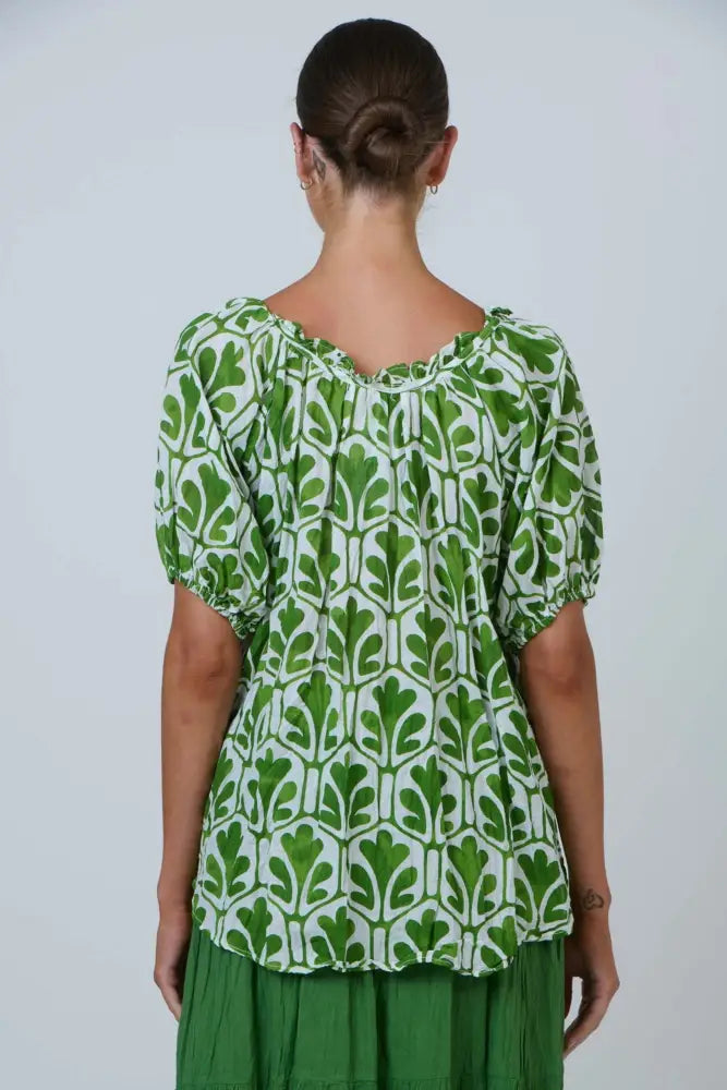 SCOOP NECK TOP - P105 TOP