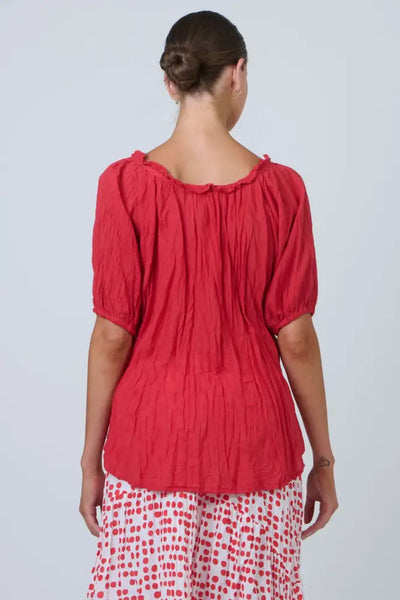 SCOOP NECK TOP - P105 TOP