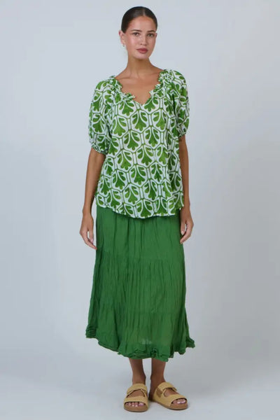 SCOOP NECK TOP - P105 TOP