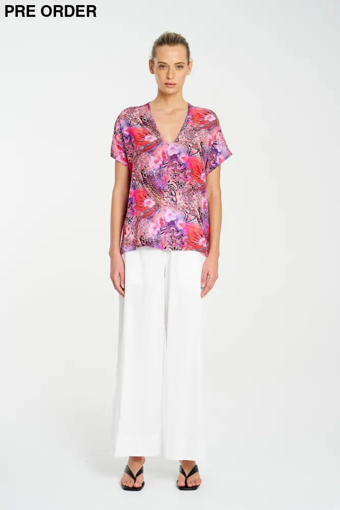 SCOOP SHELL TOP - F8508856 TOP