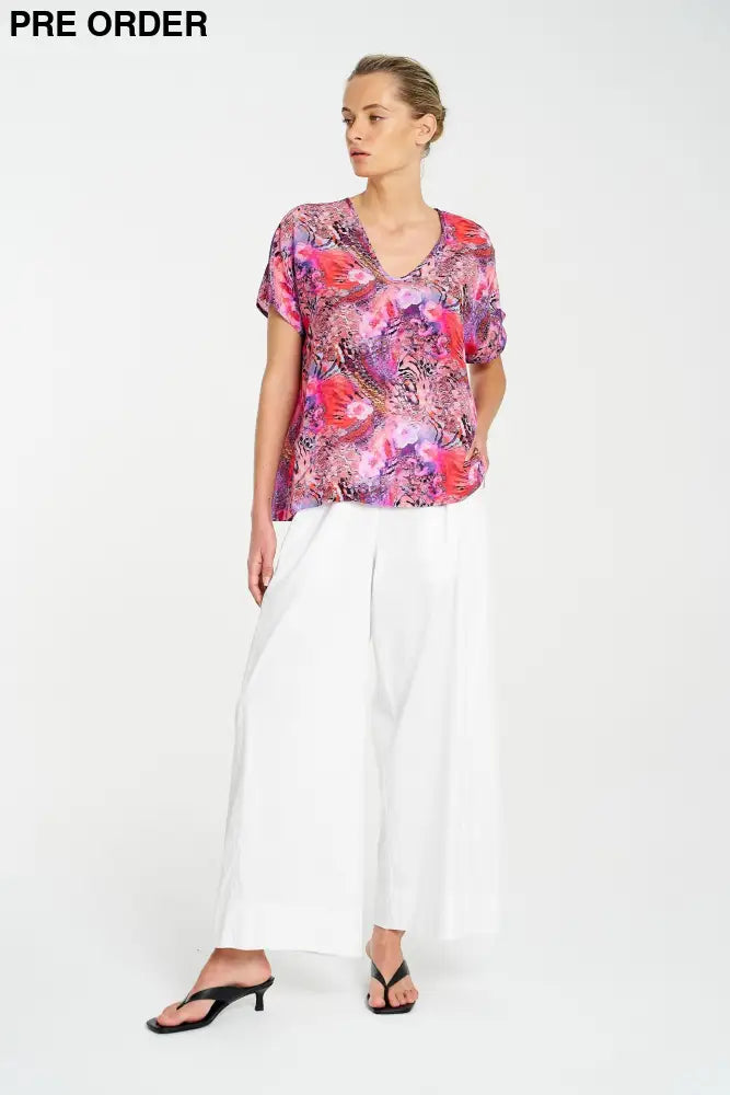 SCOOP SHELL TOP - F8508856 TOP