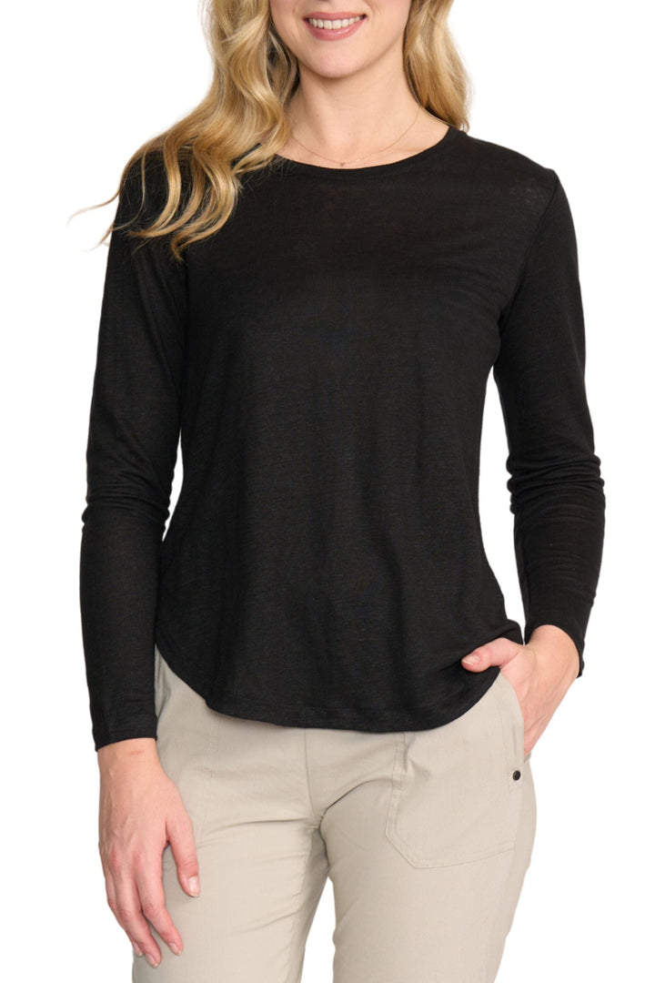 FOIL TOP XS / BLACK SCOOP TOP - FO8402