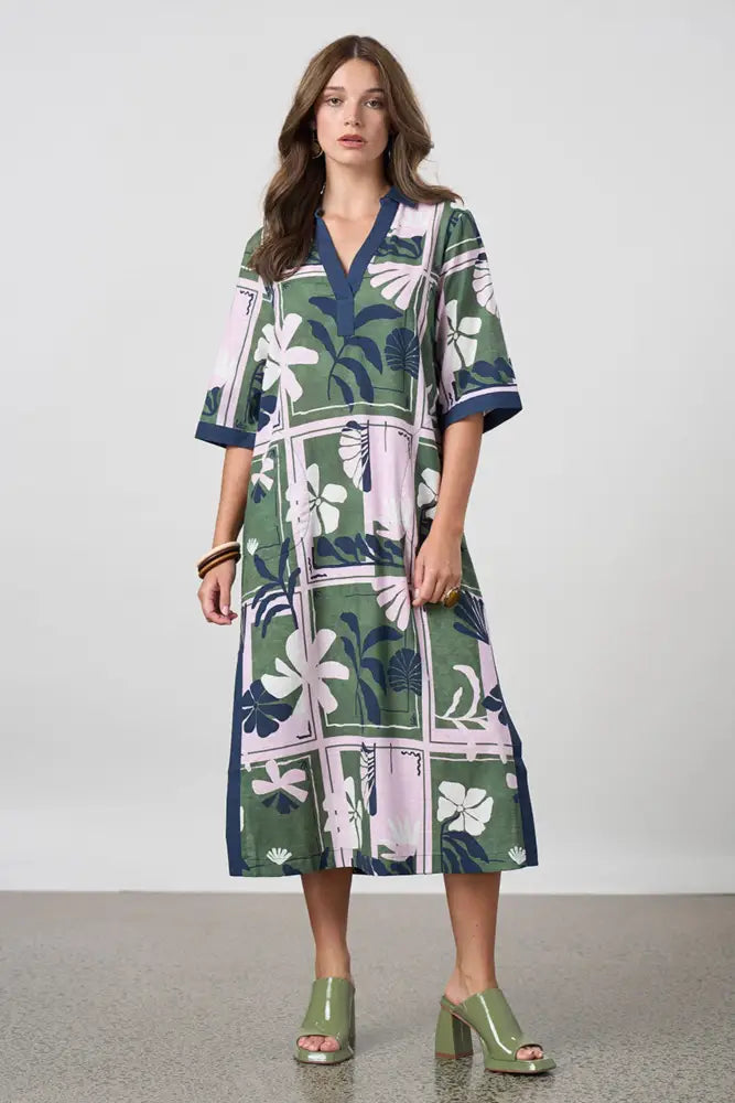 SILHOUETTE DRESS - MS1712 DRESS