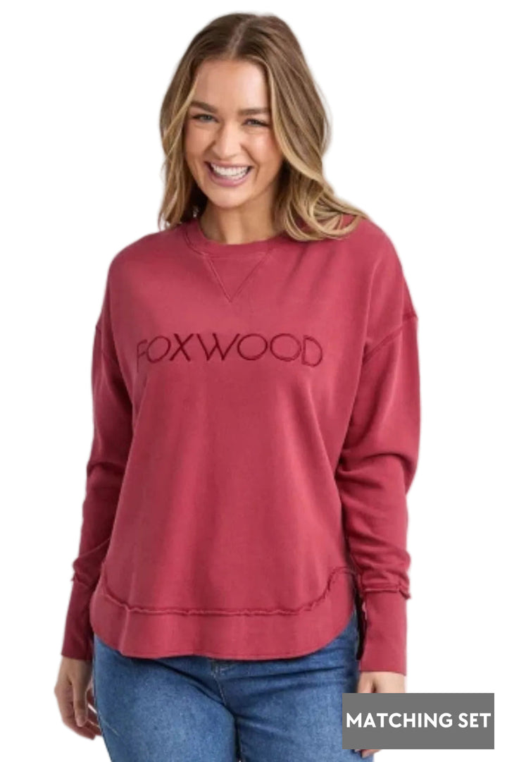 FOXWOOD TRACK TOP SIMPLIFIED CREW - 55X0104