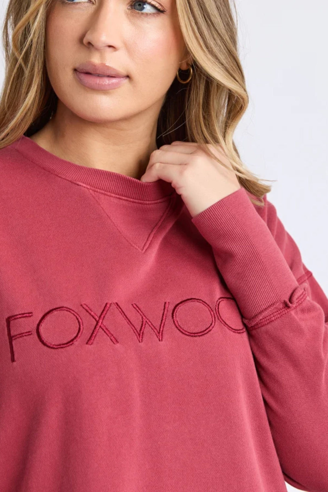 FOXWOOD TRACK TOP SIMPLIFIED CREW - 55X0104