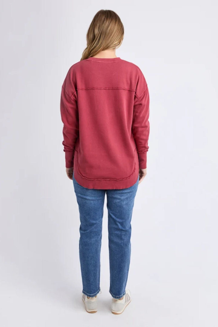FOXWOOD TRACK TOP SIMPLIFIED CREW - 55X0104
