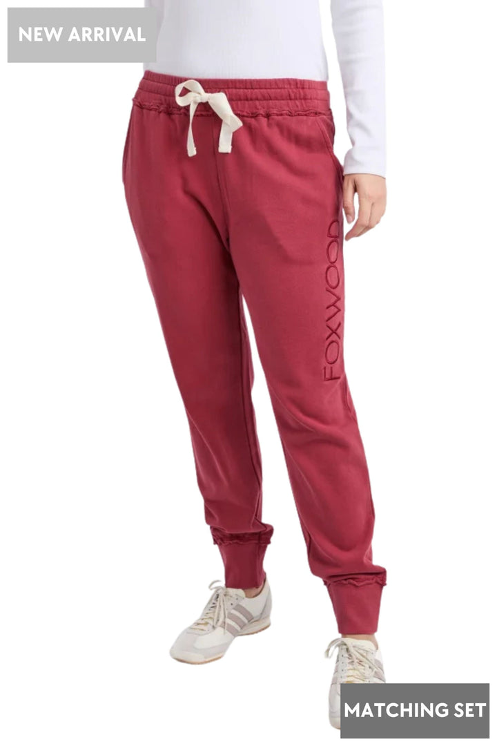 FOXWOOD TRACK PANT 8 / RUST SIMPLIFIED TRACK PANT - 55X0222