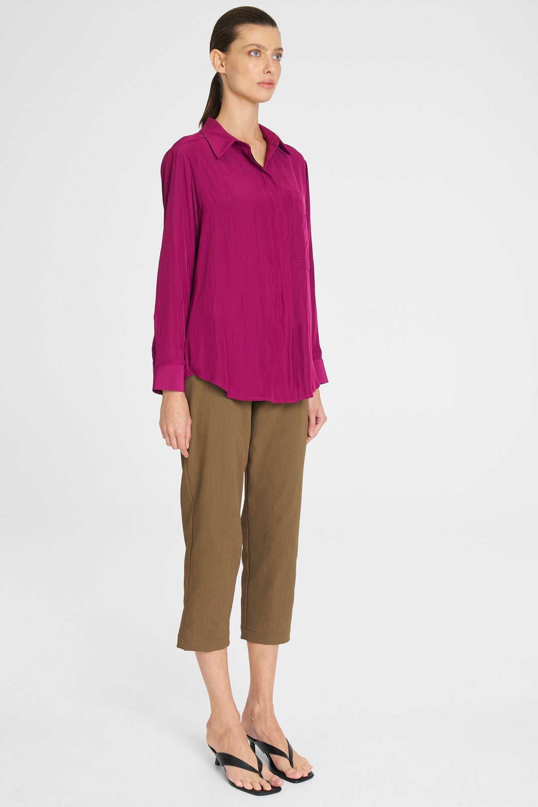 MELA PURDIE SHIRT SINGLE POCKET SHIRT - F677741