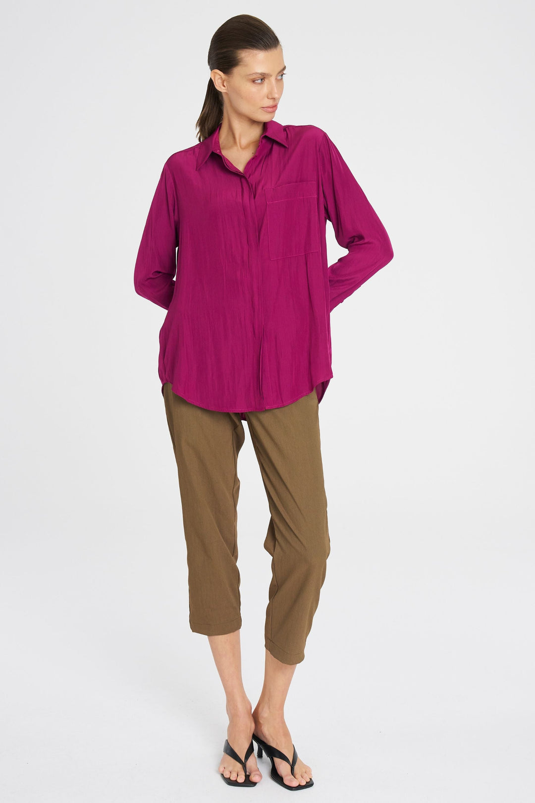 MELA PURDIE SHIRT SINGLE POCKET SHIRT - F677741