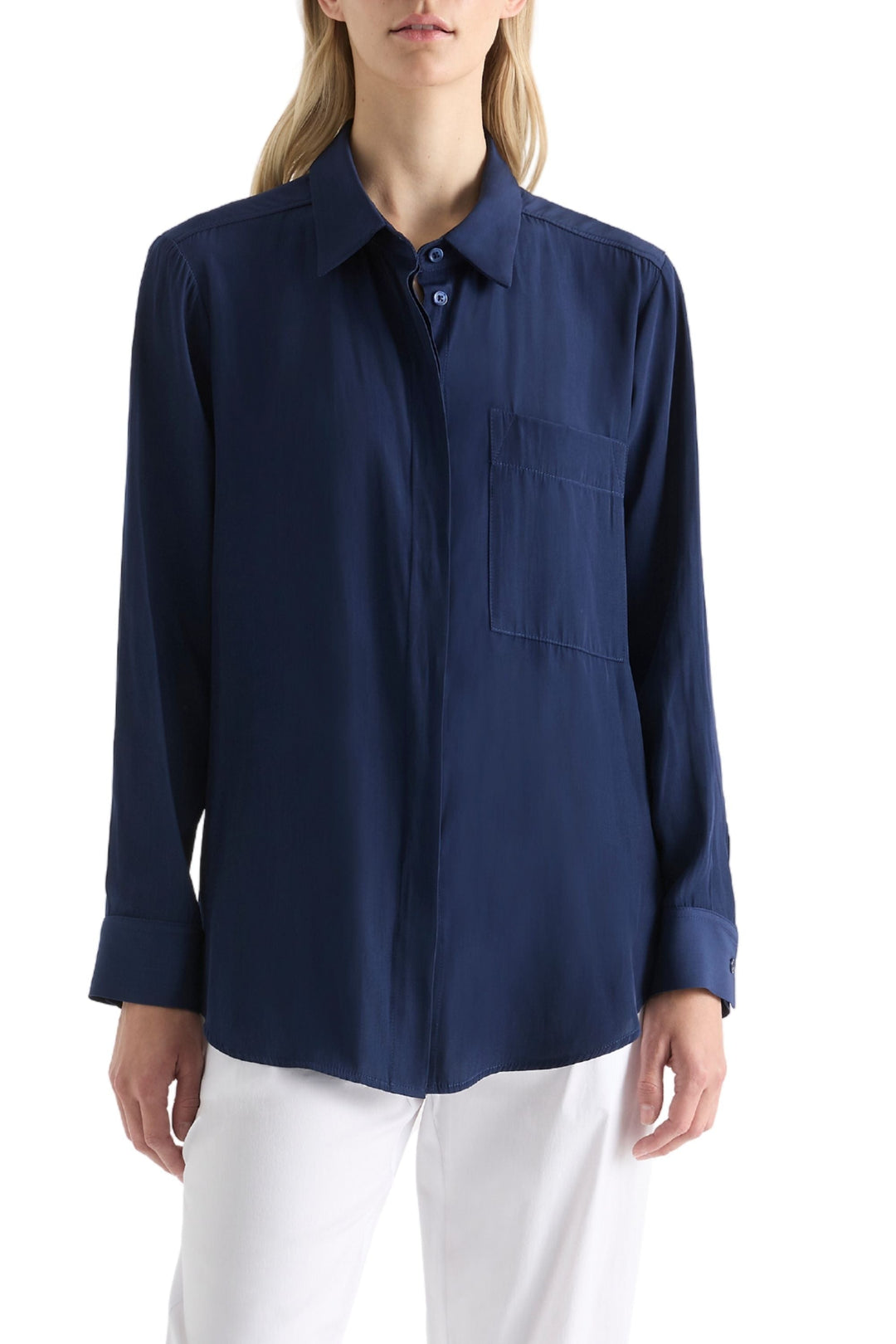 MELA PURDIE SHIRT 8 / DENIM SINGLE POCKET SHIRT - F677741
