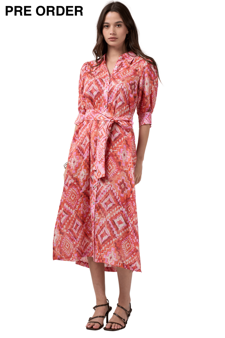 LOOBIES STORY DRESS SINHALA SHIRT DRESS - LS3339
